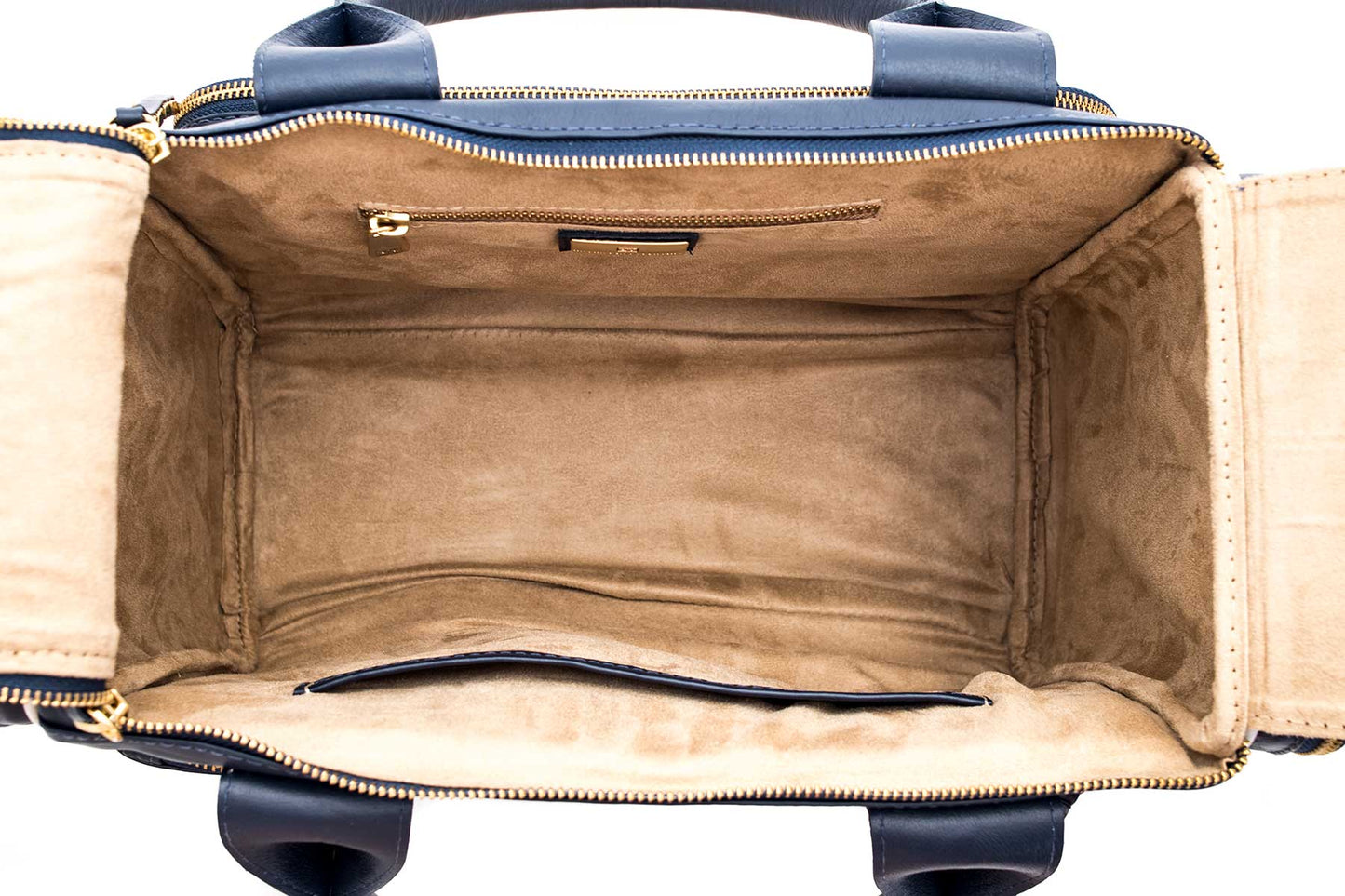 Bolsa Maternidade Azul Marinho c/ Off-White