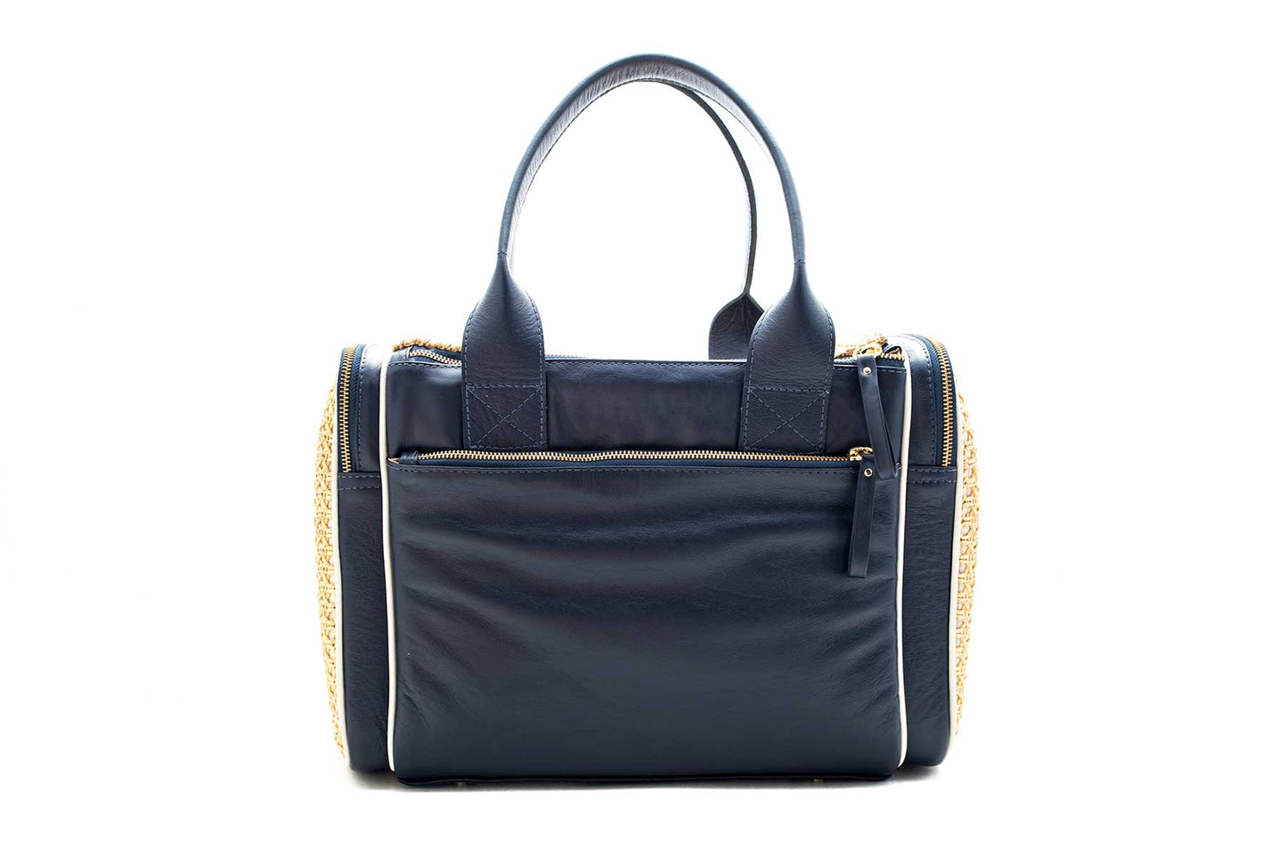 Bolsa Maternidade Azul Marinho c/ Off-White