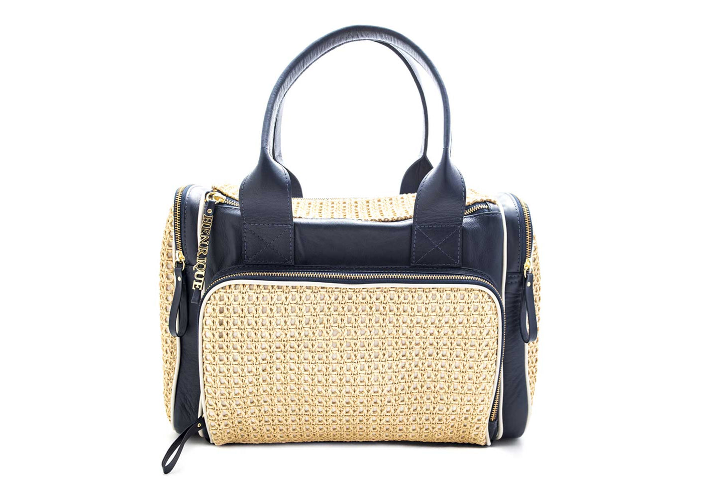 Bolsa Maternidade Azul Marinho c/ Off-White