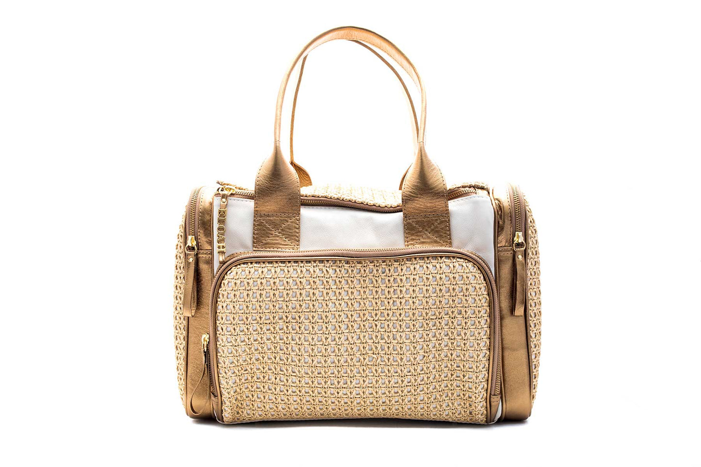 Bolsa Maternidade Bronze c/ Off-White