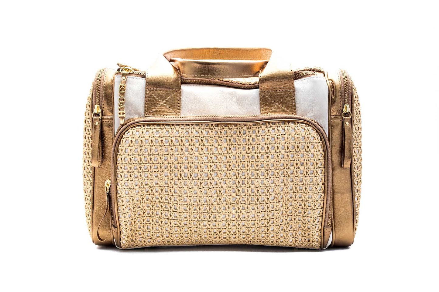 Bolsa Maternidade Bronze c/ Off-White