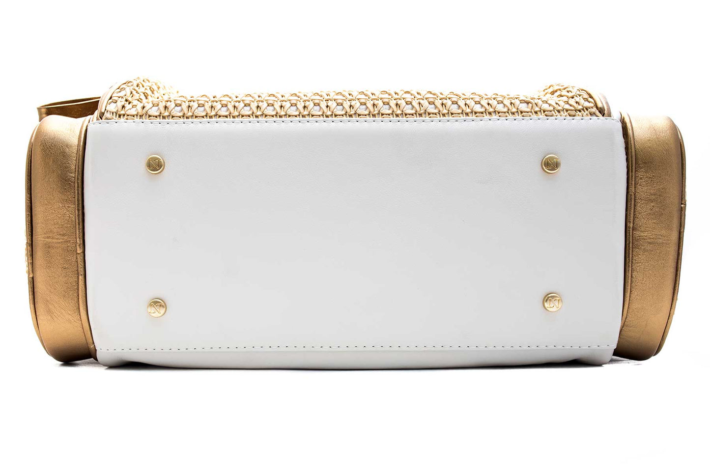 Bolsa Maternidade Bronze c/ Off-White