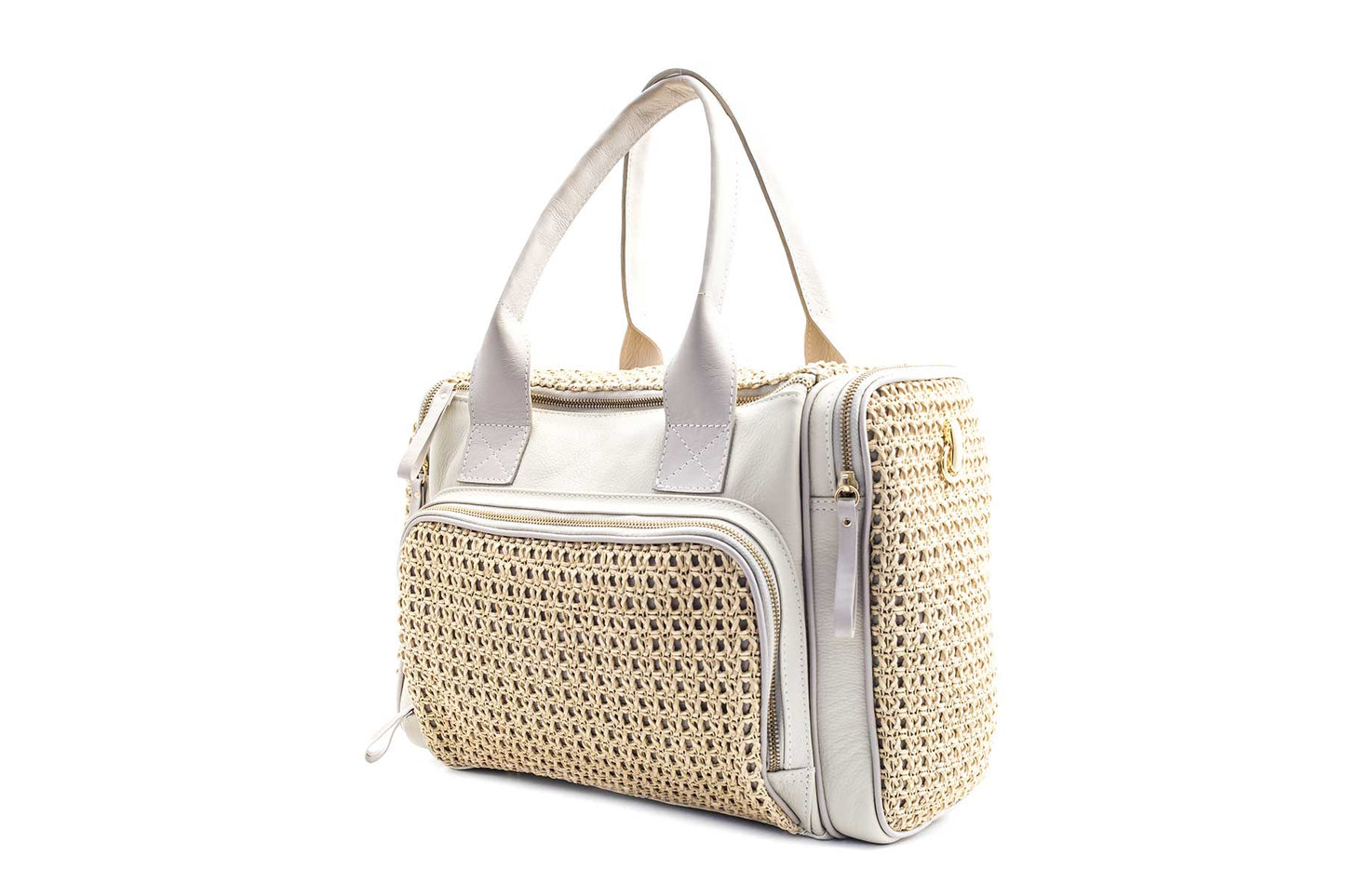 Bolsa Maternidade Off White c/ Creme