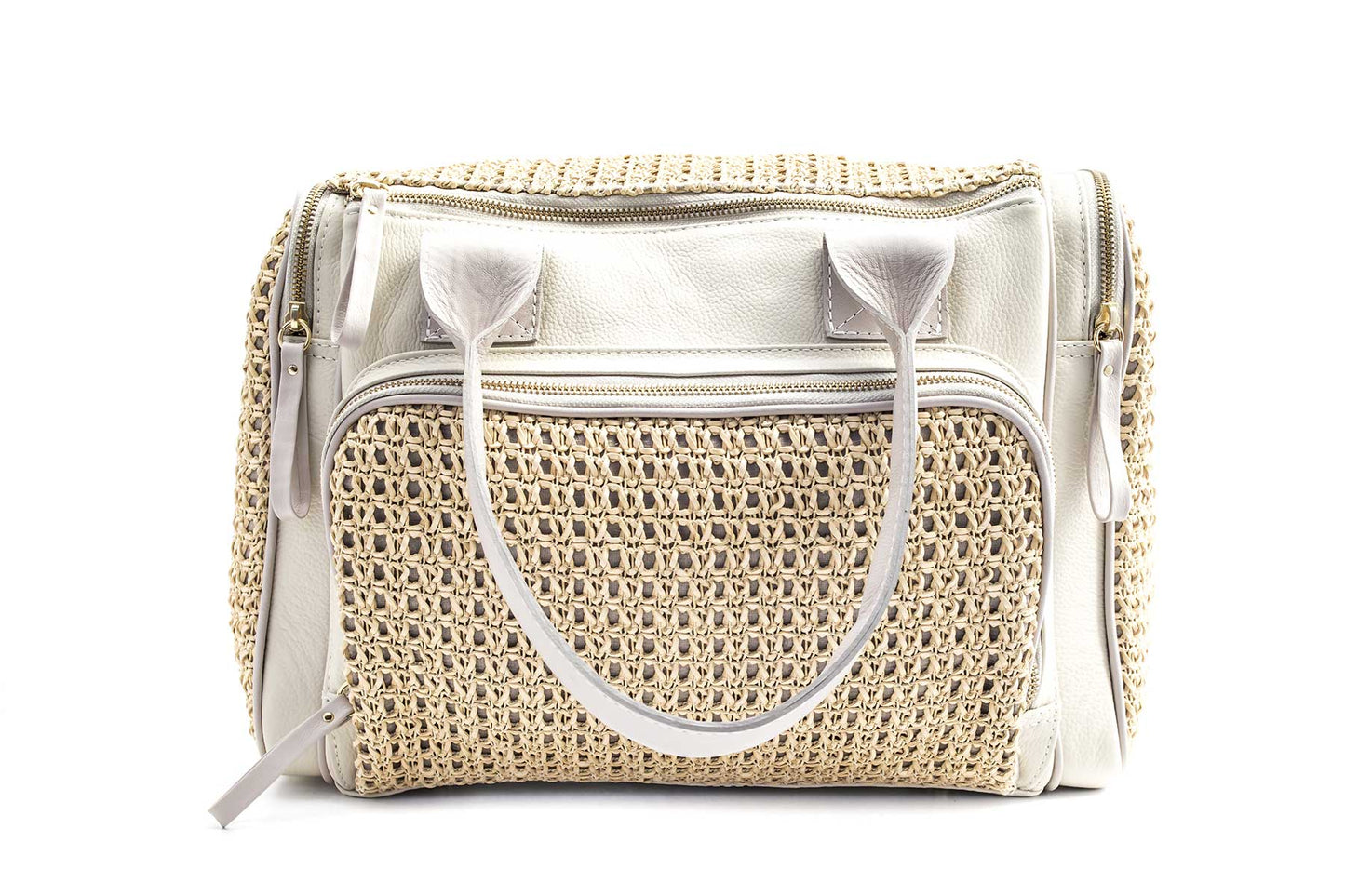Bolsa Maternidade Off White c/ Creme