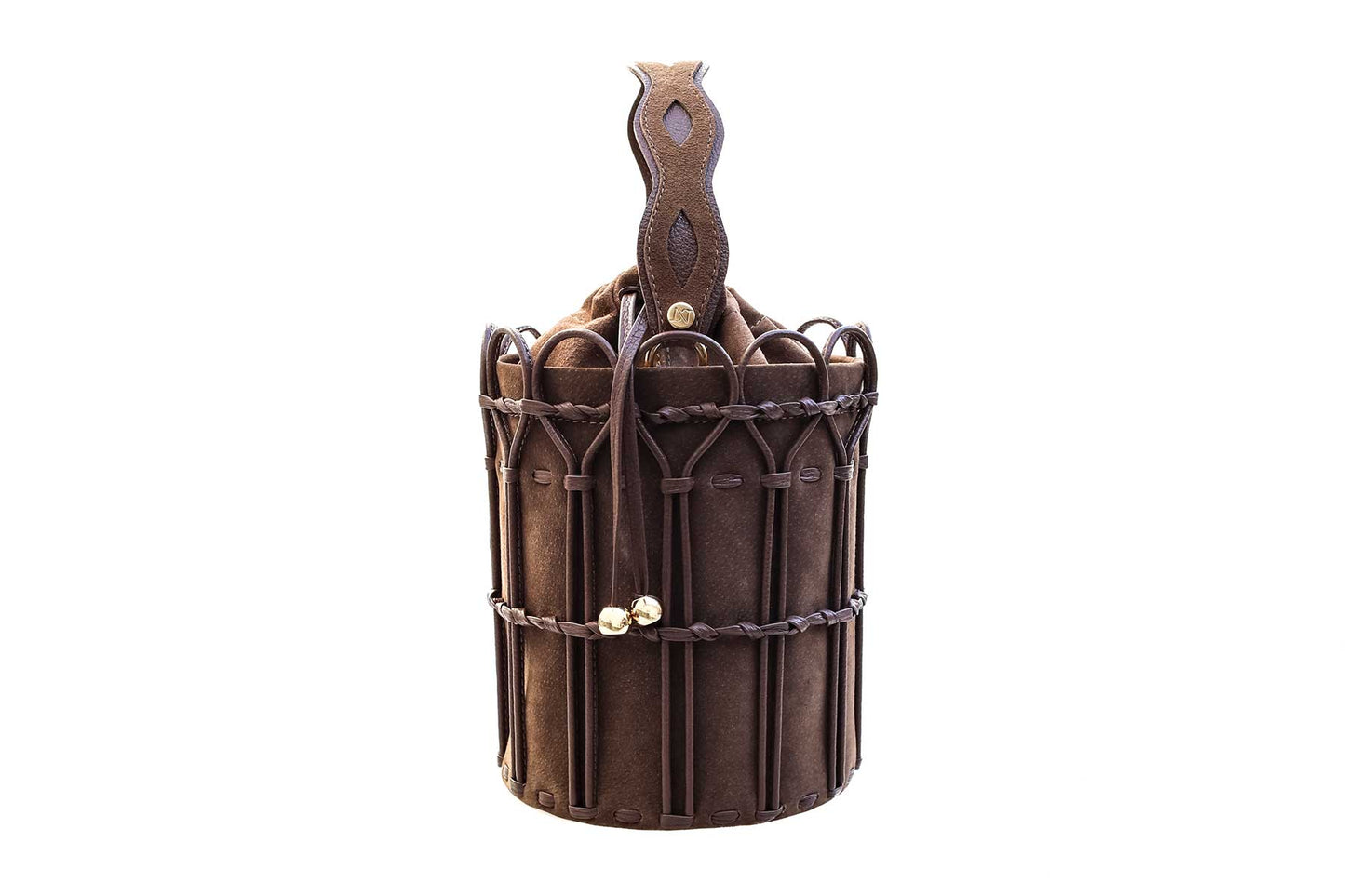 Bolsa Allegra Camurça Caramelo