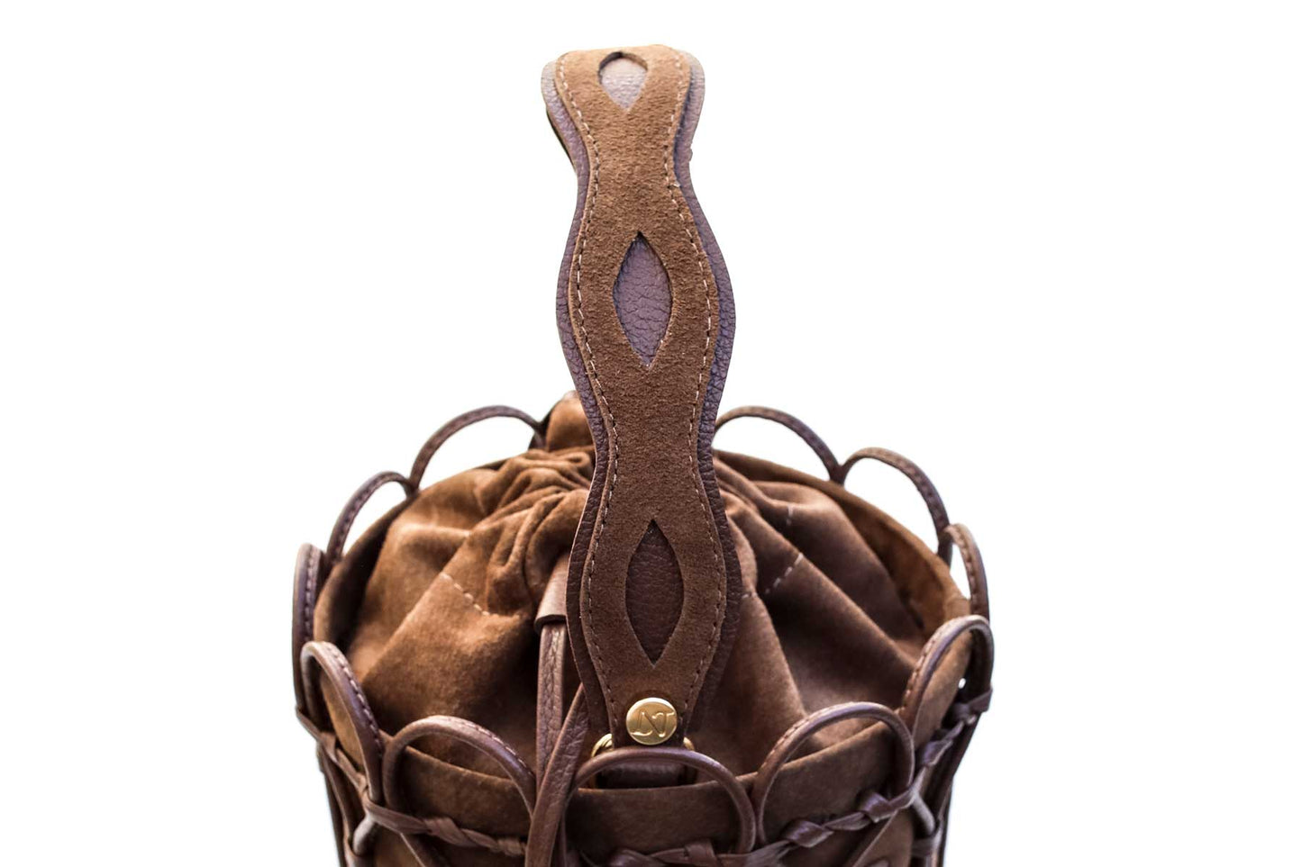 Bolsa Allegra Camurça Caramelo