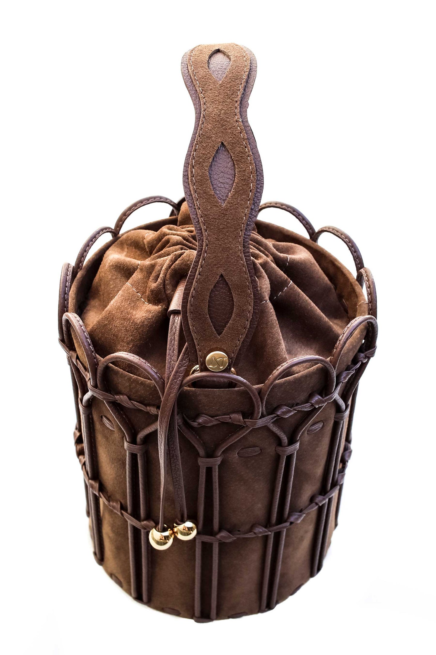 Bolsa Allegra Camurça Caramelo