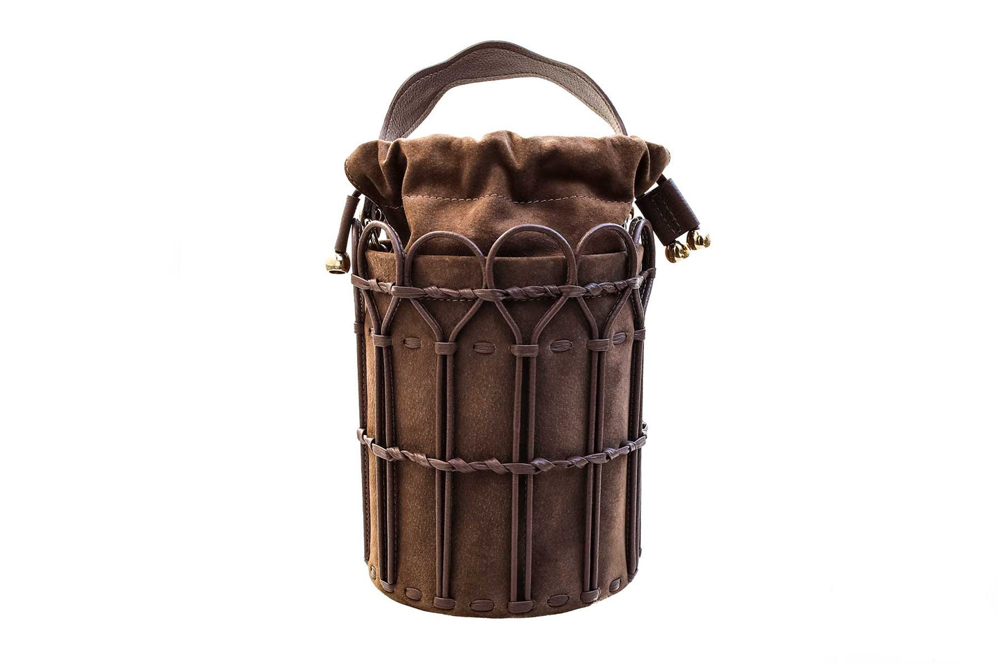 Bolsa Allegra Camurça Caramelo