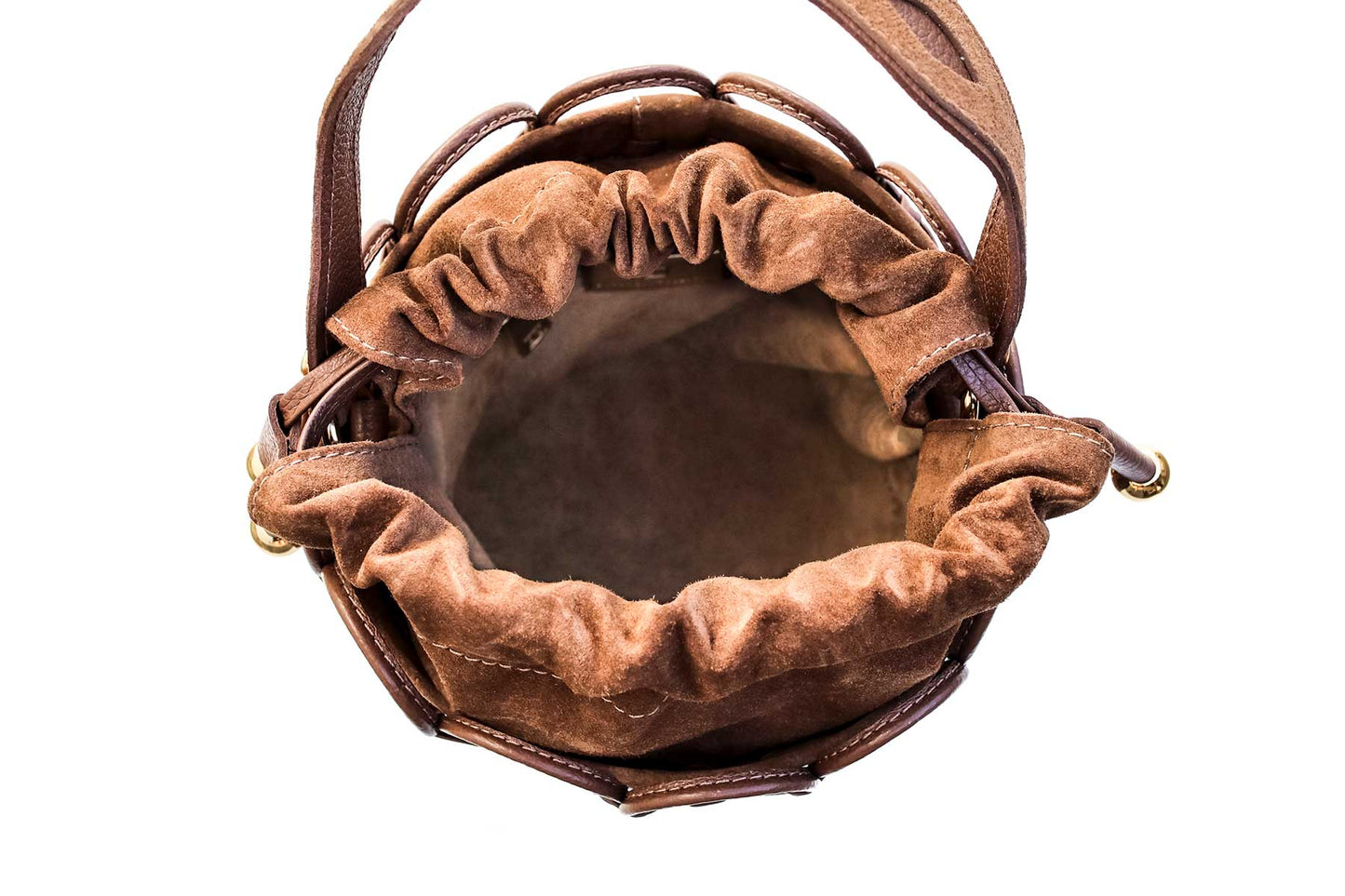 Bolsa Allegra Camurça Caramelo