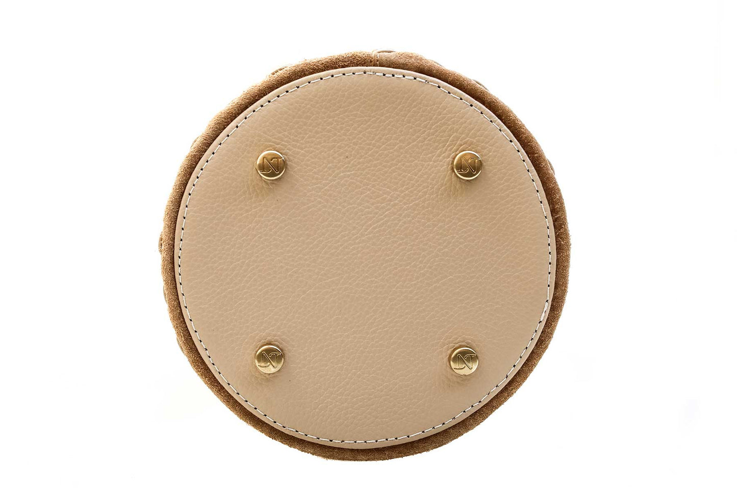 Bolsa Allegra Camurça Creme