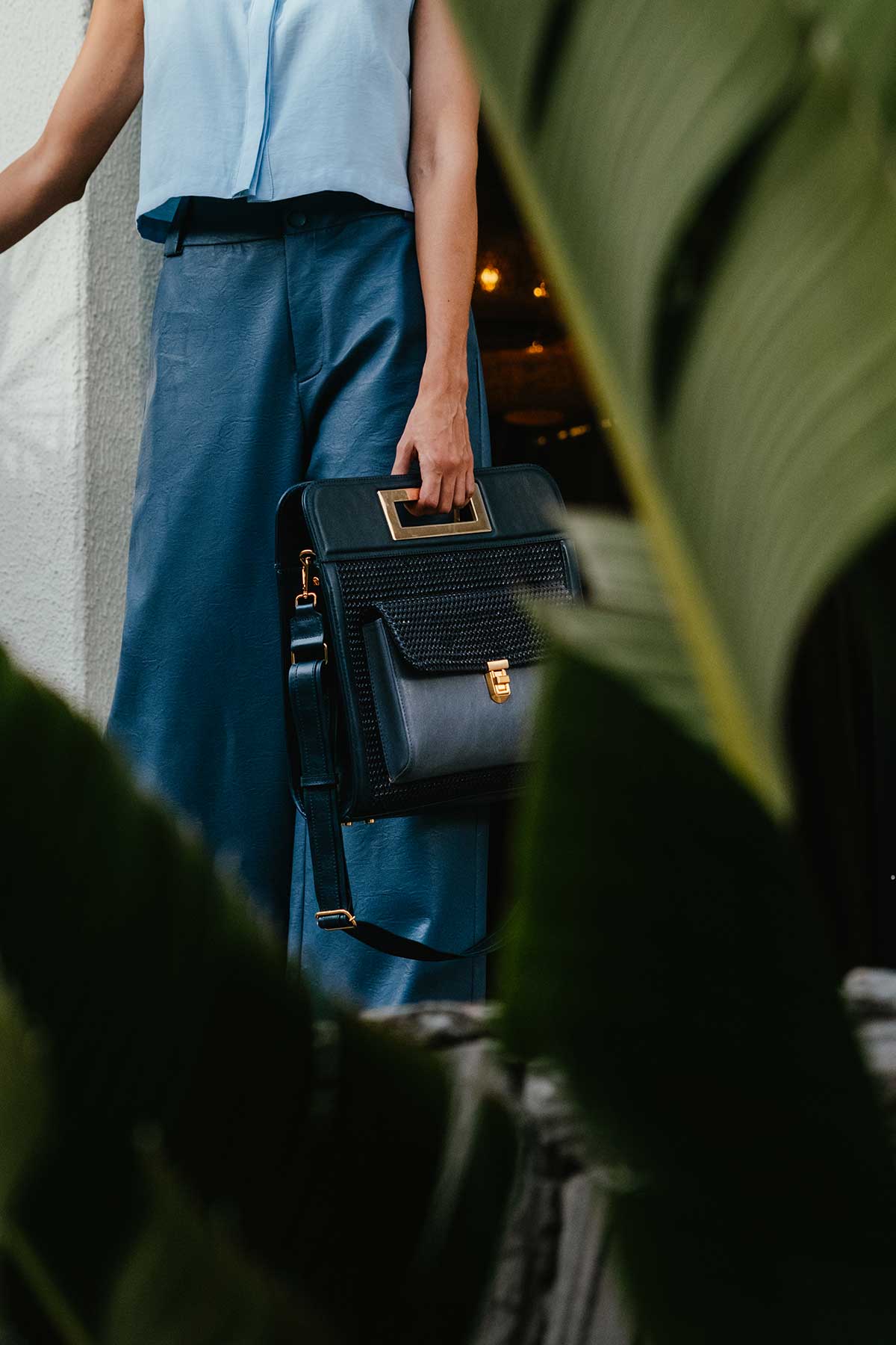 Bolsa Camila Azul Indigo