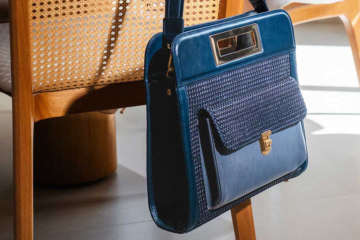 Bolsa Camila Azul Indigo