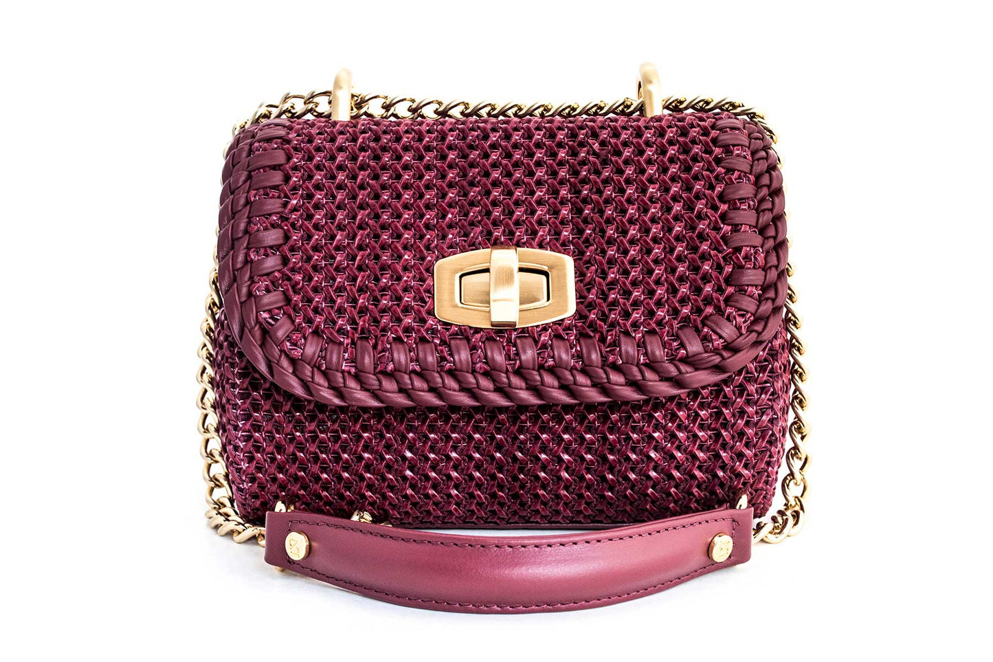 Bolsa Carlota Mini Bordô