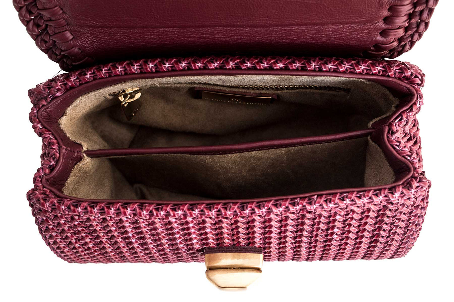 Bolsa Carlota Mini Bordô