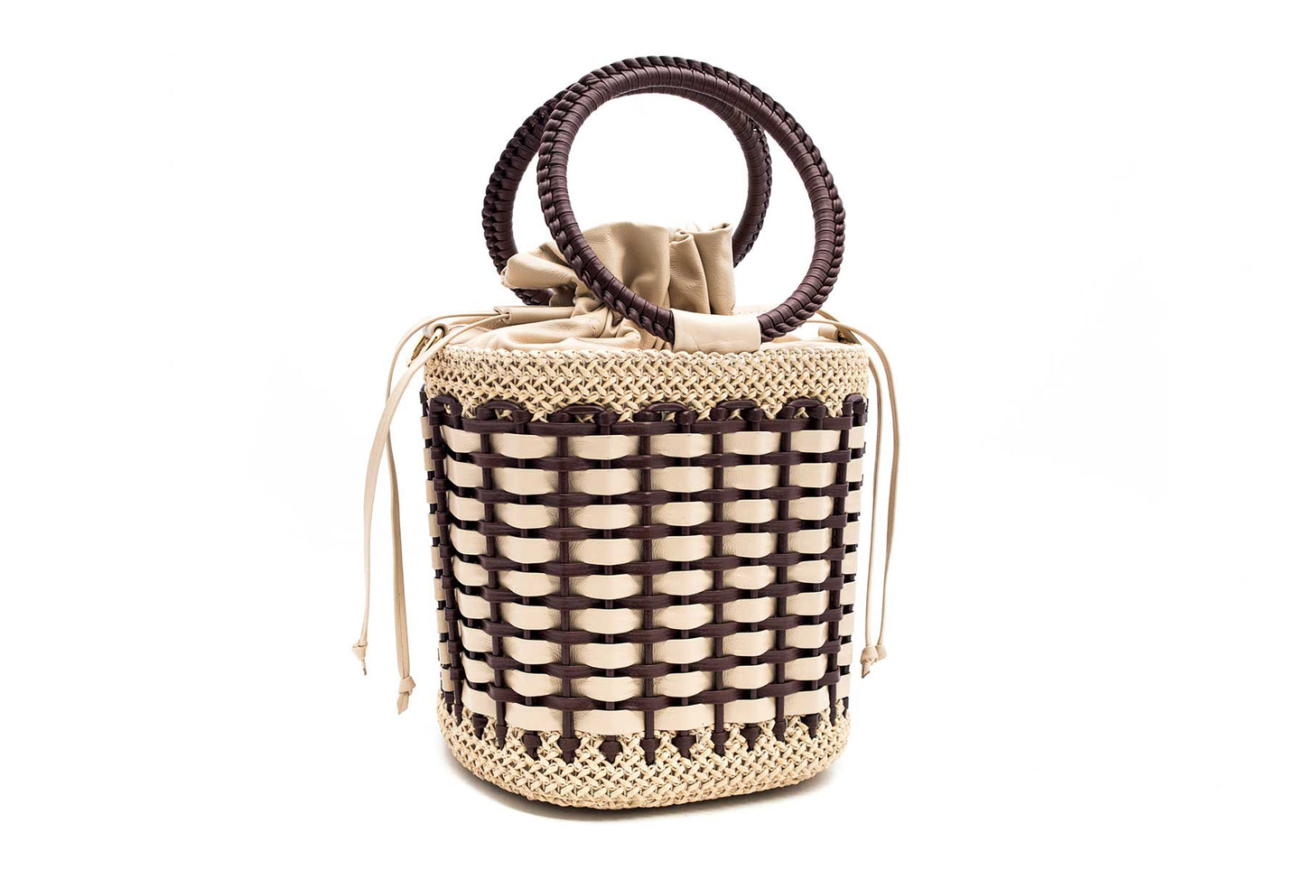 Bolsa Iva Creme c/ Café