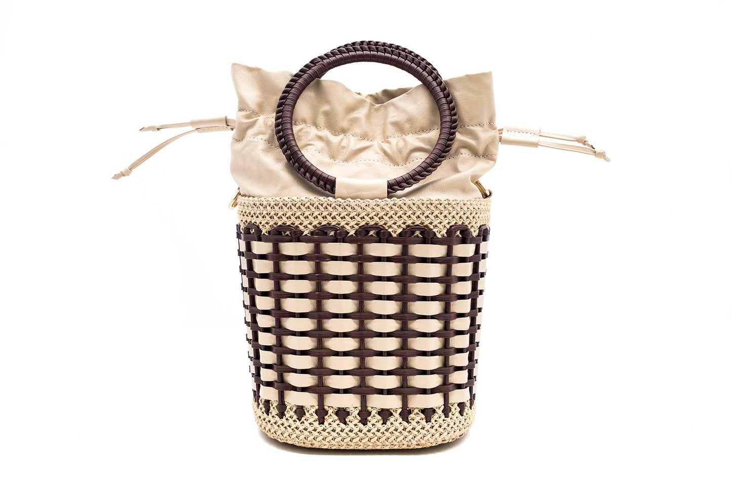 Bolsa Iva Creme c/ Café