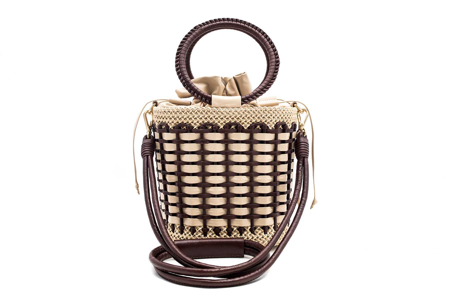 Bolsa Iva Creme c/ Café