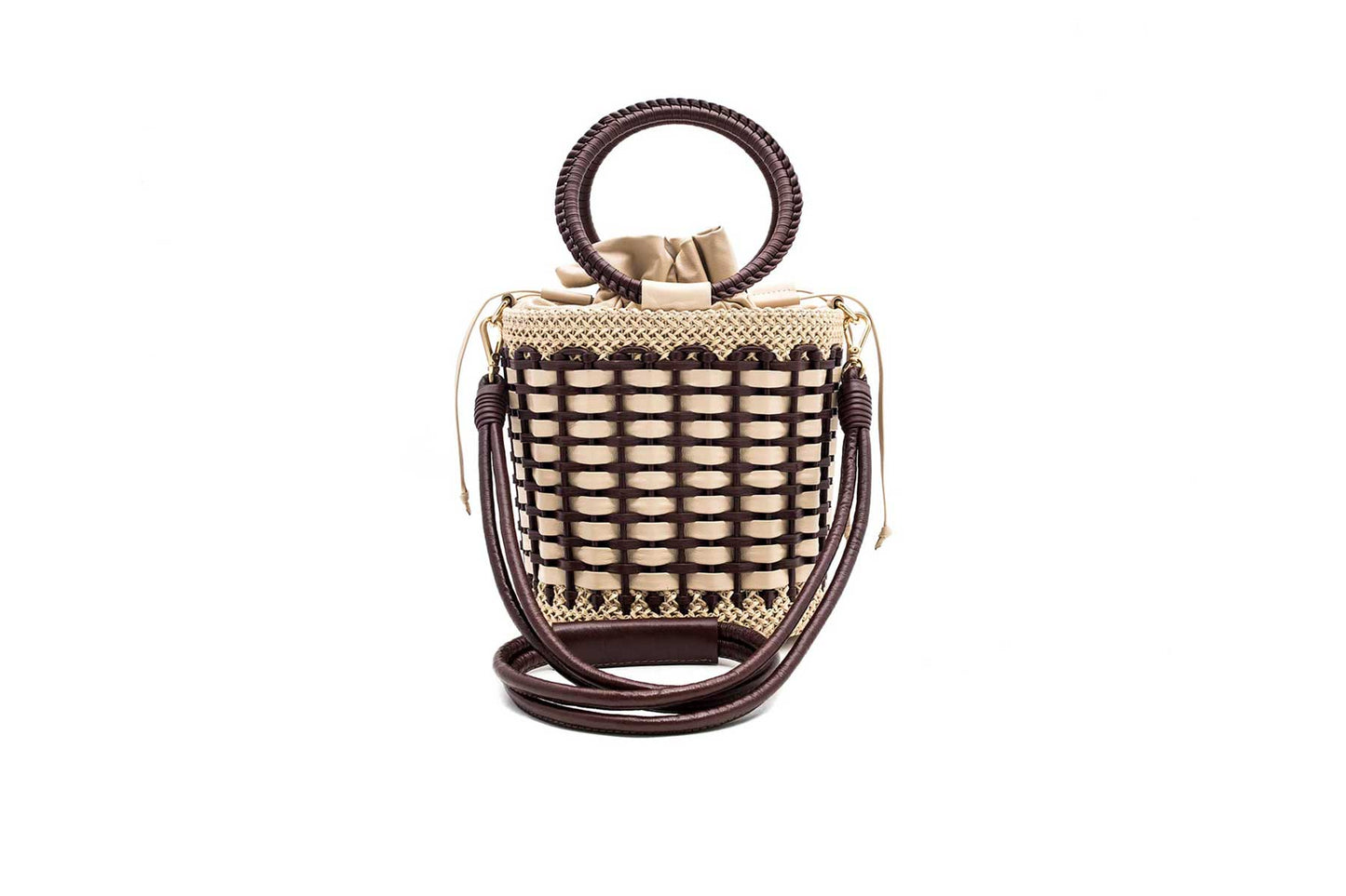 Bolsa Iva Creme c/ Café