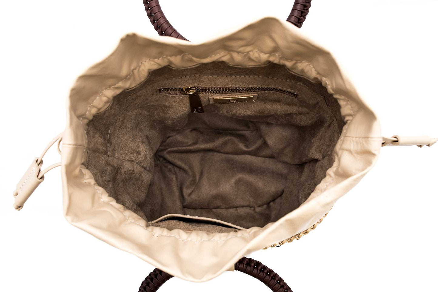 Bolsa Iva Creme c/ Café