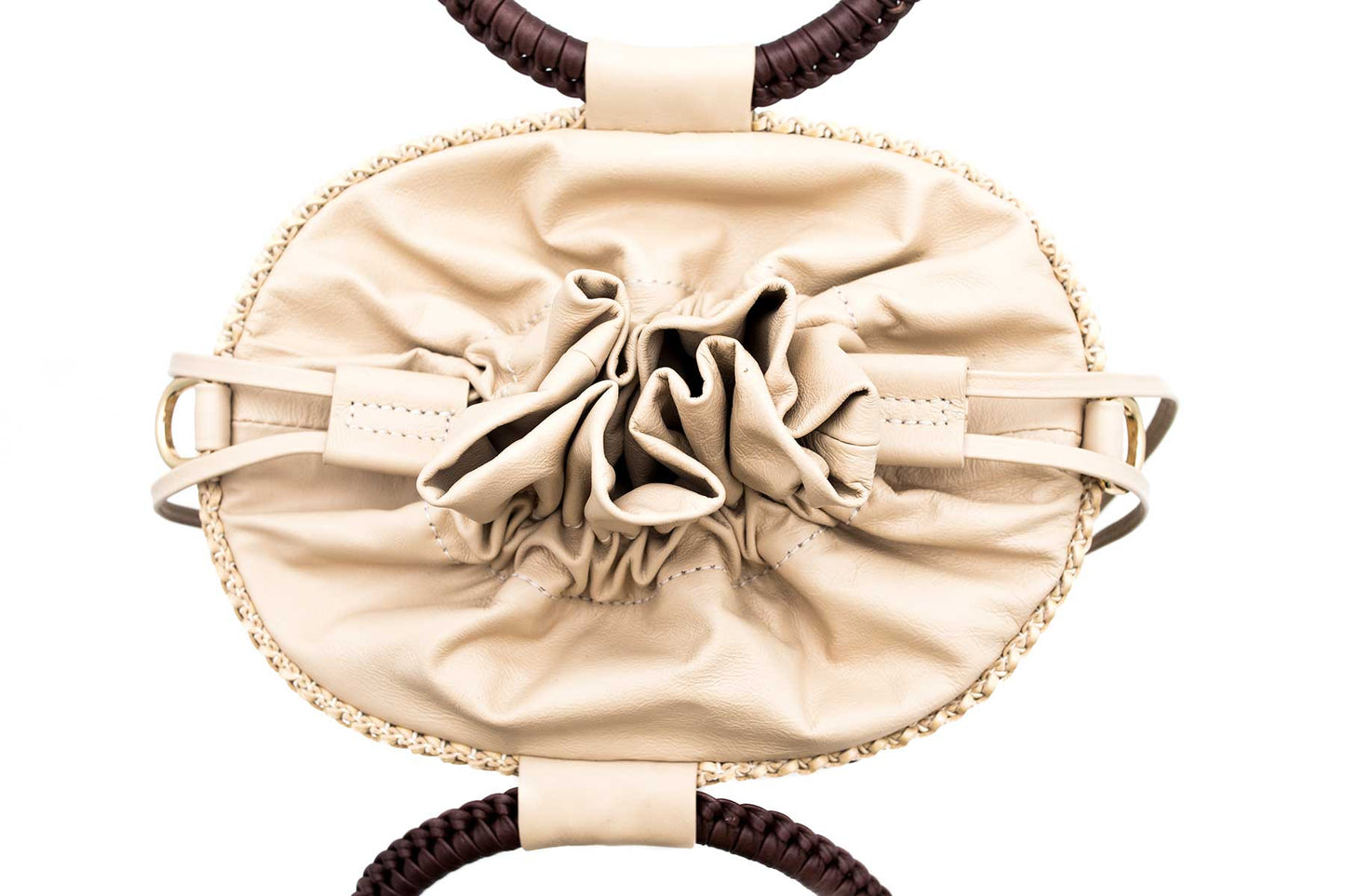 Bolsa Iva Creme c/ Café