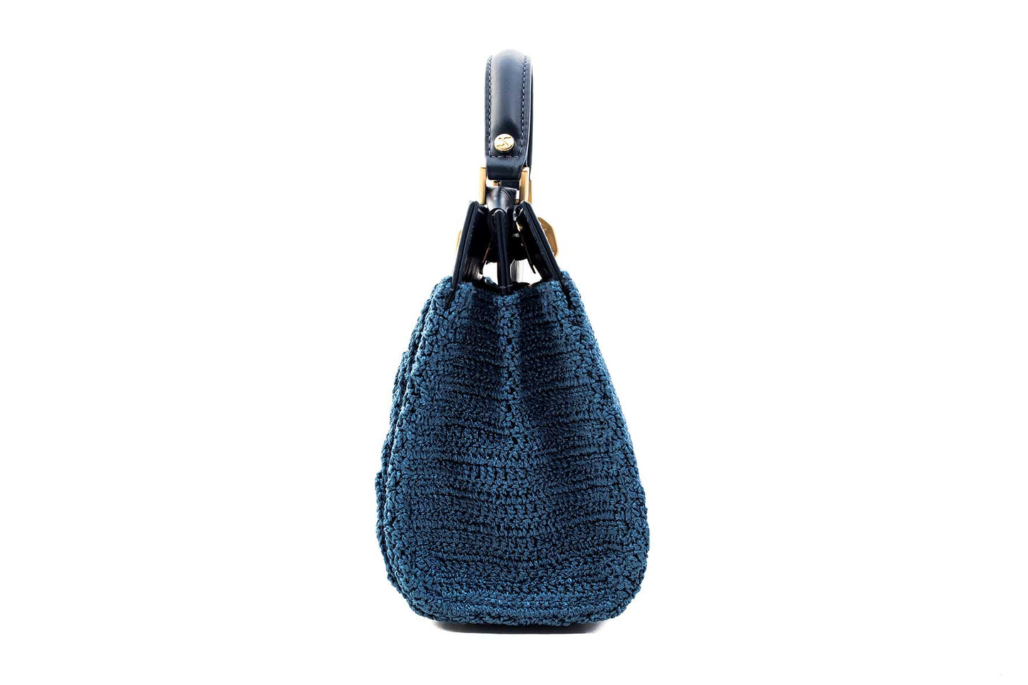 Bolsa Lia Crochê Azul