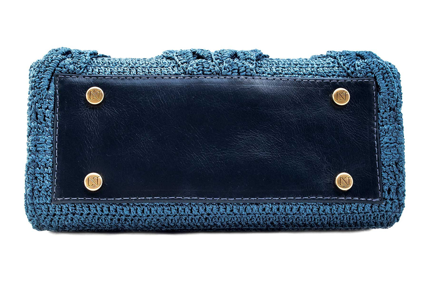 Bolsa Lia Crochê Azul
