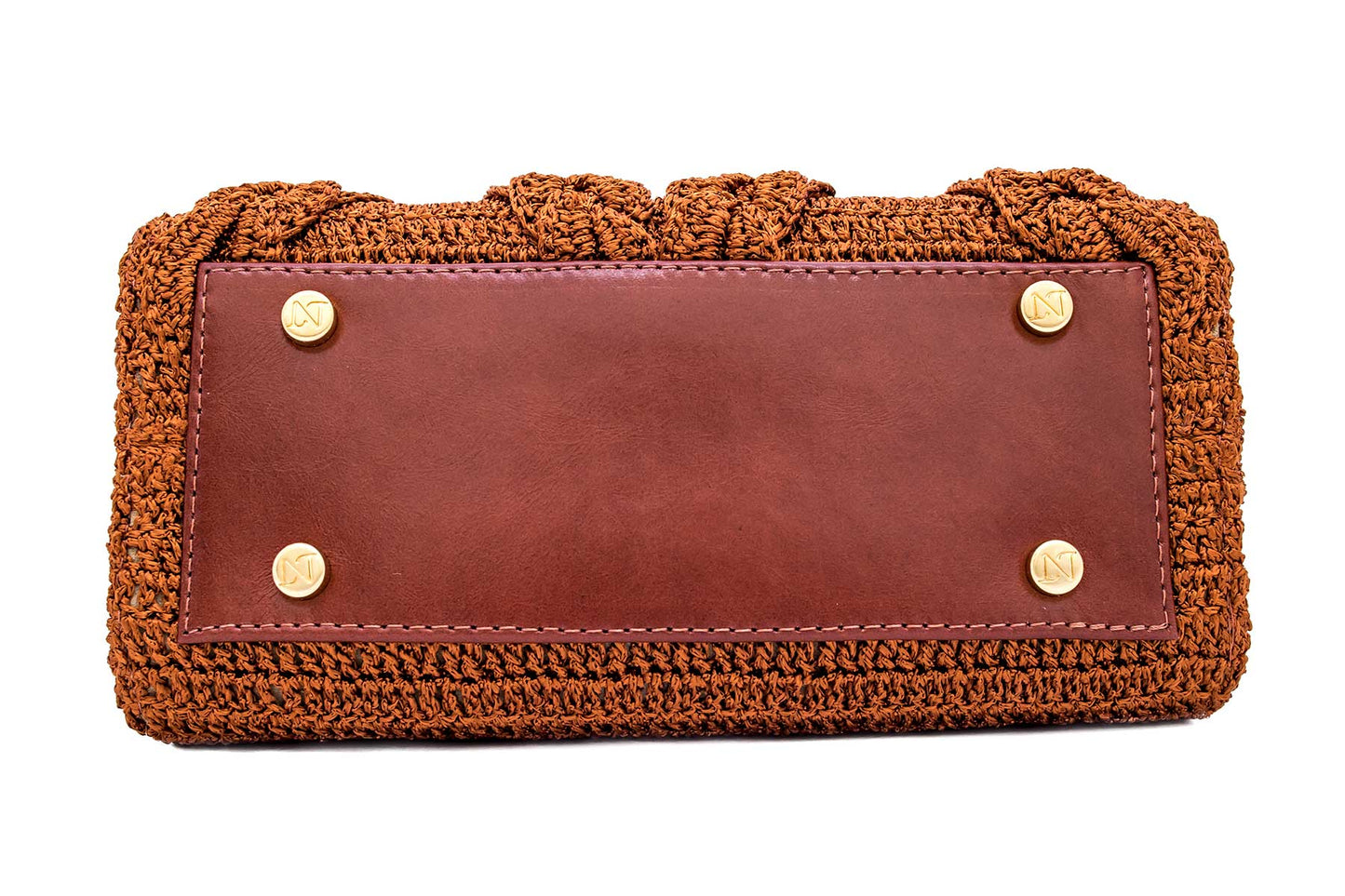 Bolsa Lia Crochê Canela