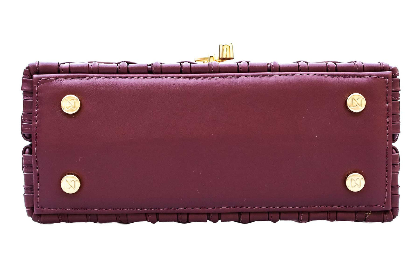 Bolsa Lu Rajão Camurça Bordô