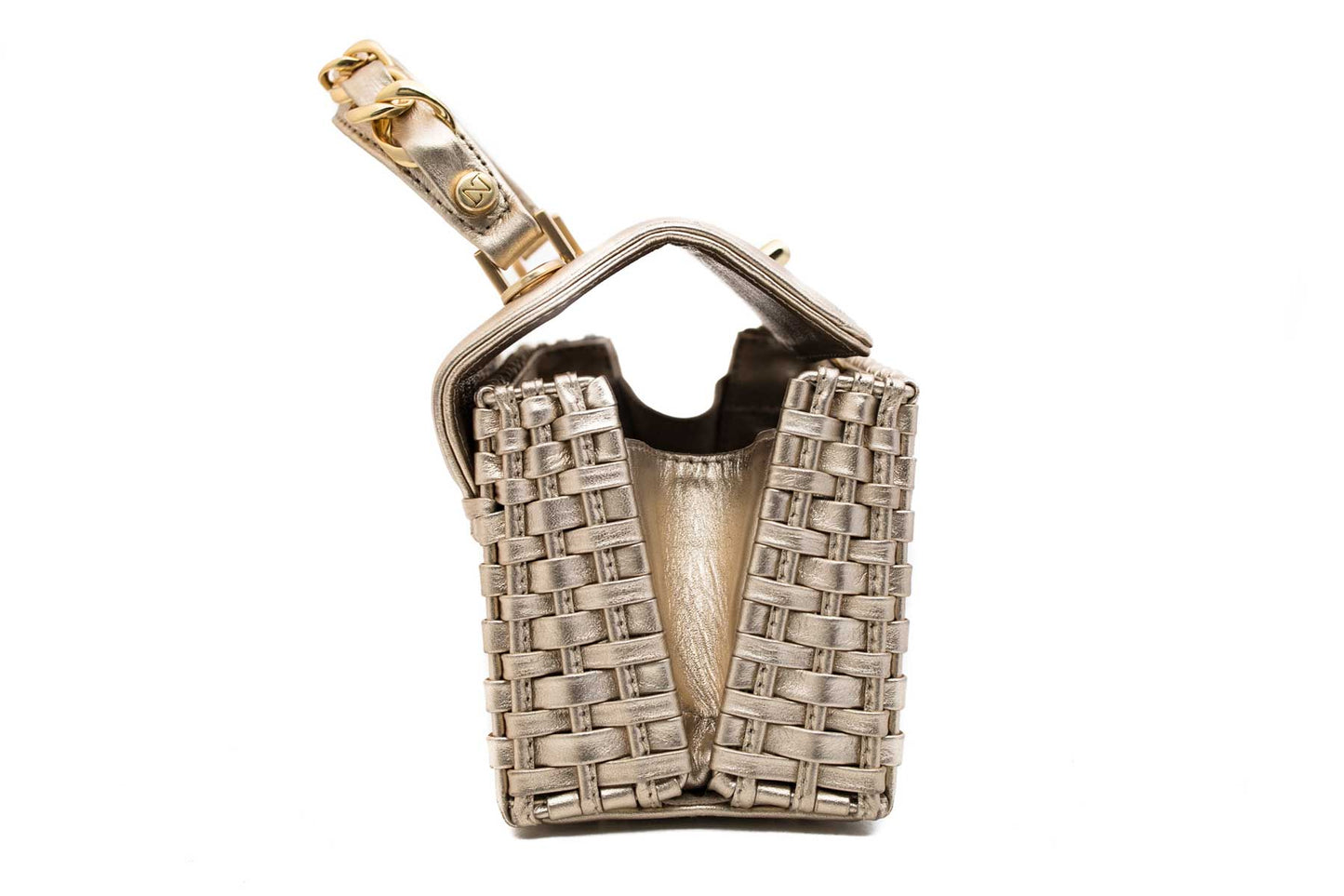 Bolsa Lu Rajão Dourada