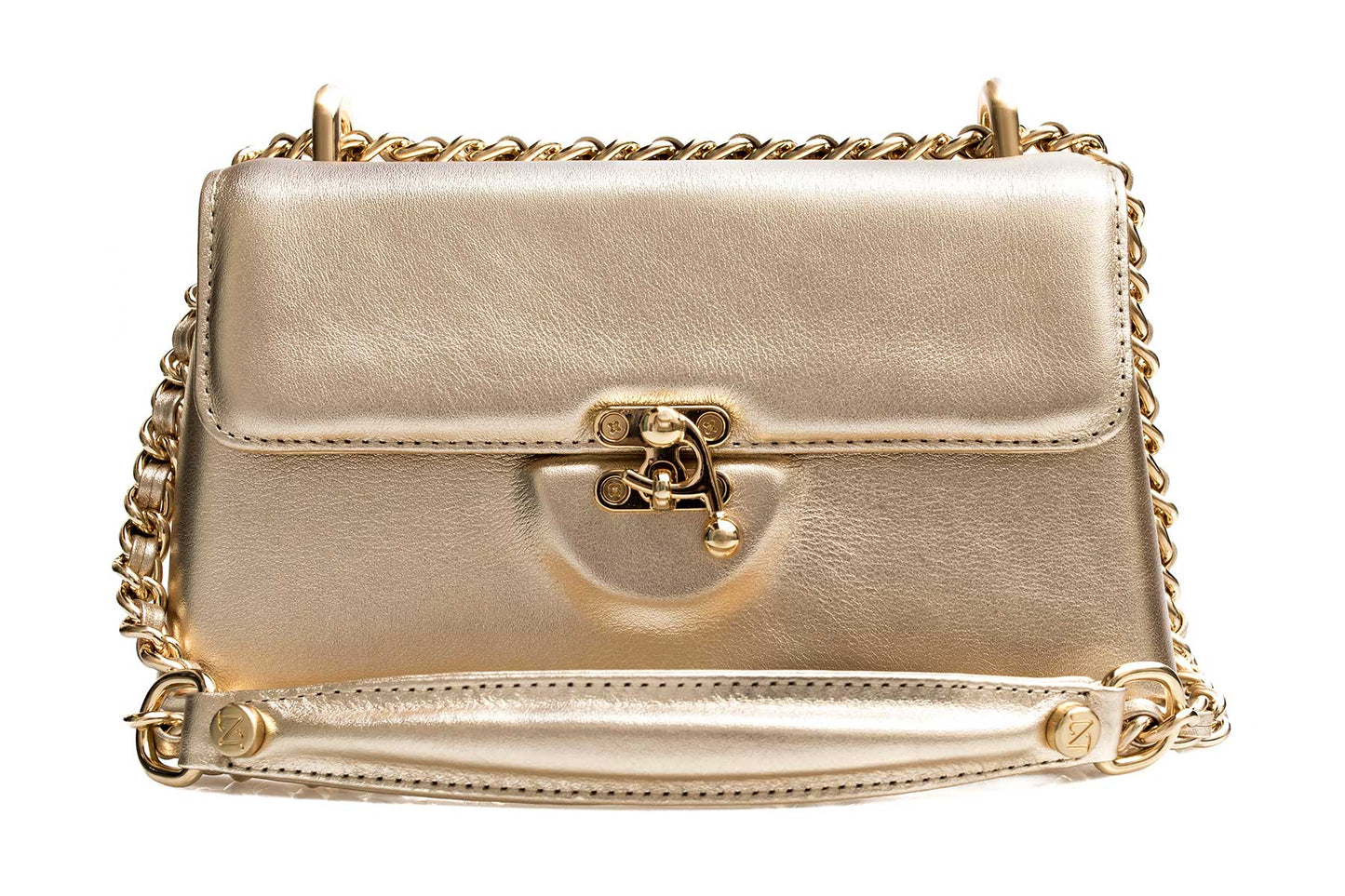 Bolsa Luciana Mini Dourada