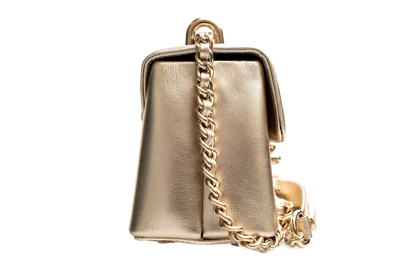 Bolsa Luciana Mini Dourada