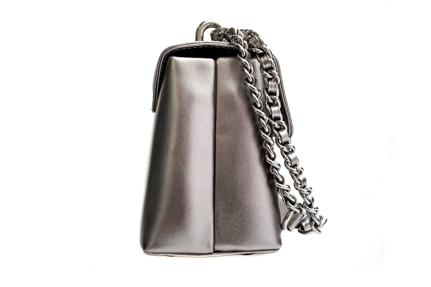 Bolsa Luciana Prata Envelhecida
