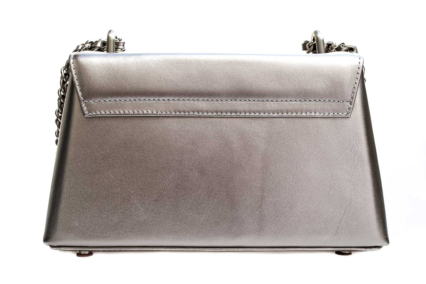 Bolsa Luciana Prata Envelhecida