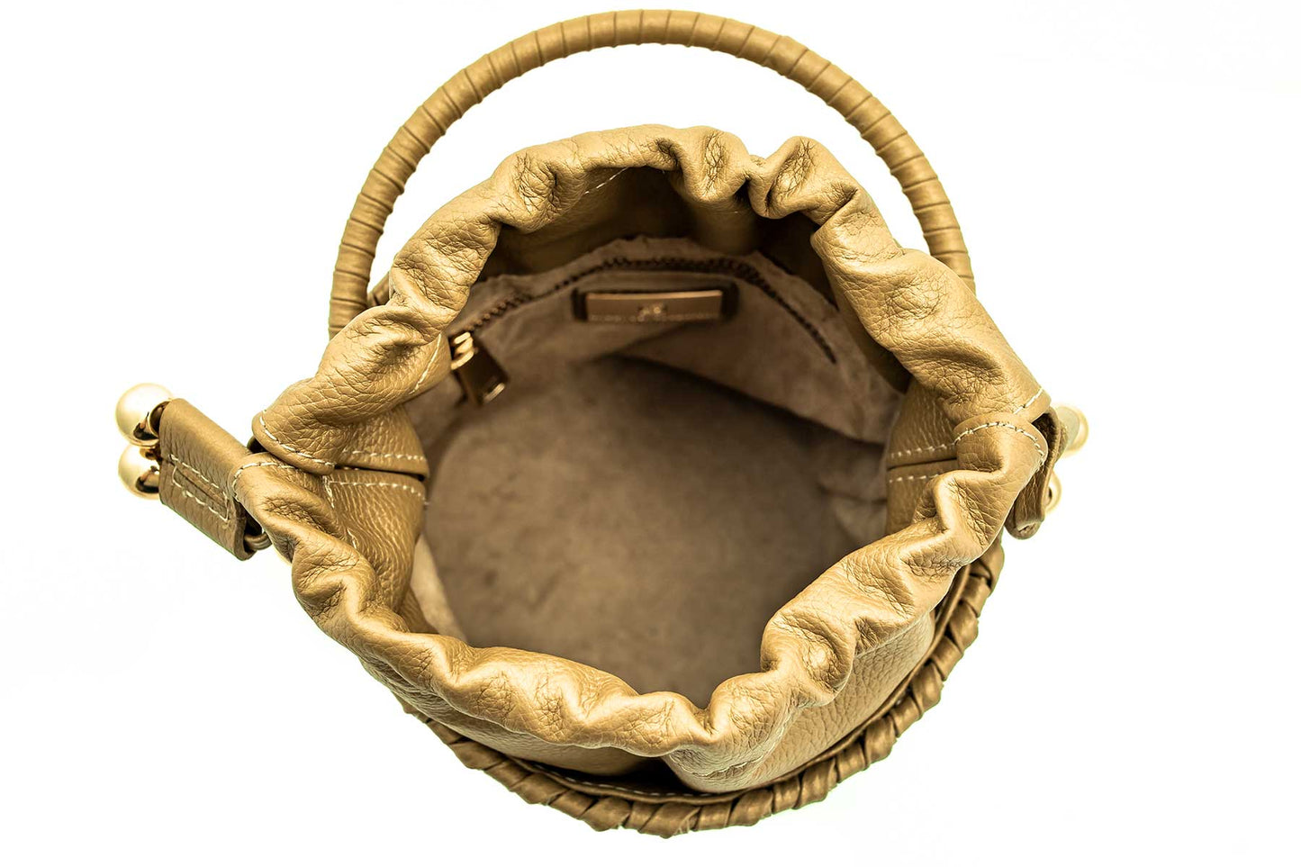 Bolsa Lucila Ouro Envelhecido