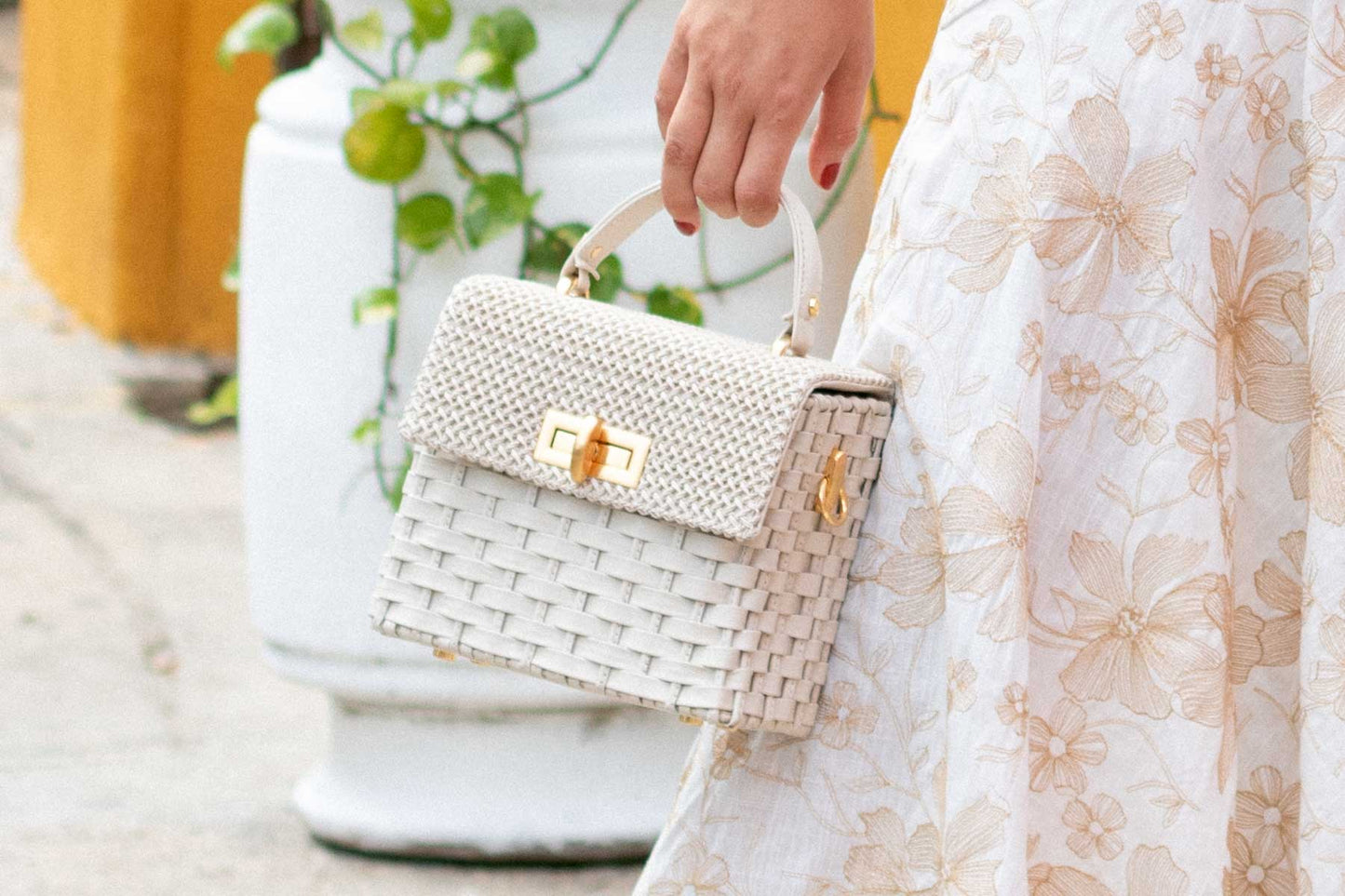 Bolsa Luísa Off-White