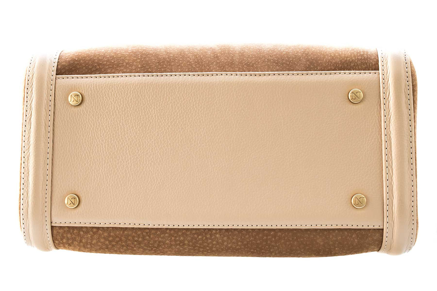 Bolsa Marcela Mini Camurça Creme