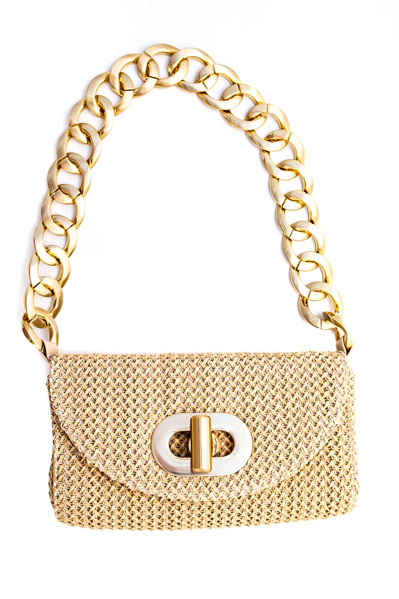 Bolsa Miriam Média Creme