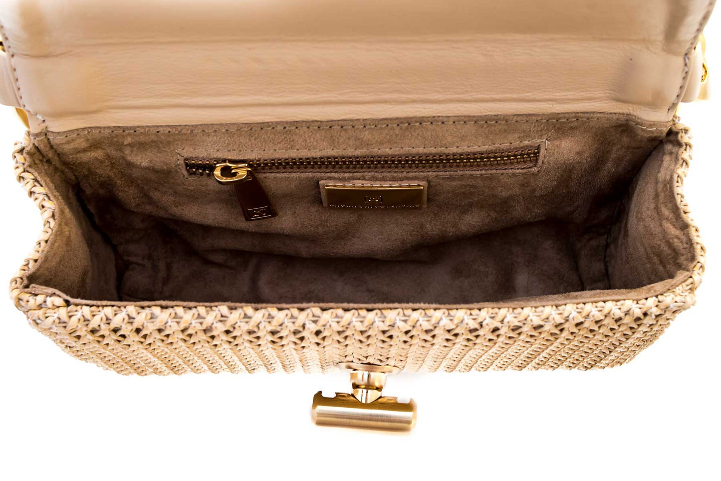 Bolsa Miriam Média Creme