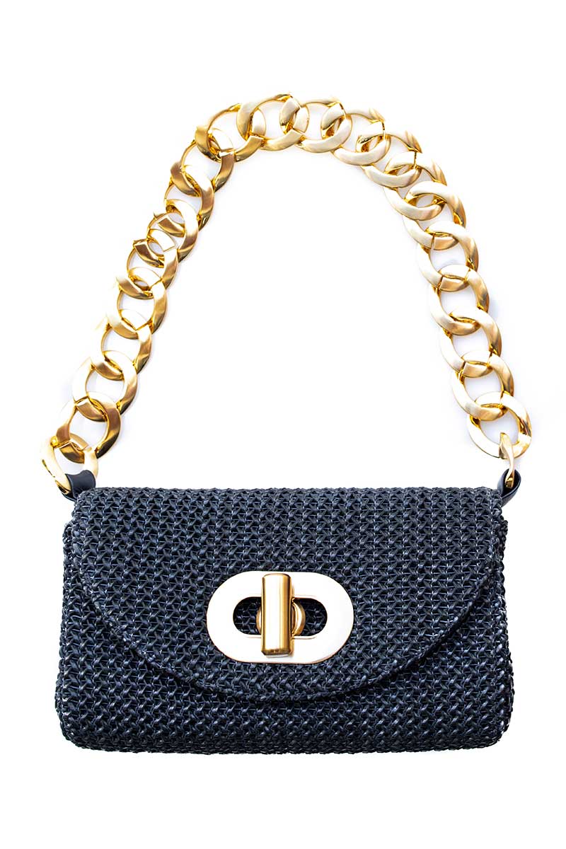 Bolsa Miriam Média Azul