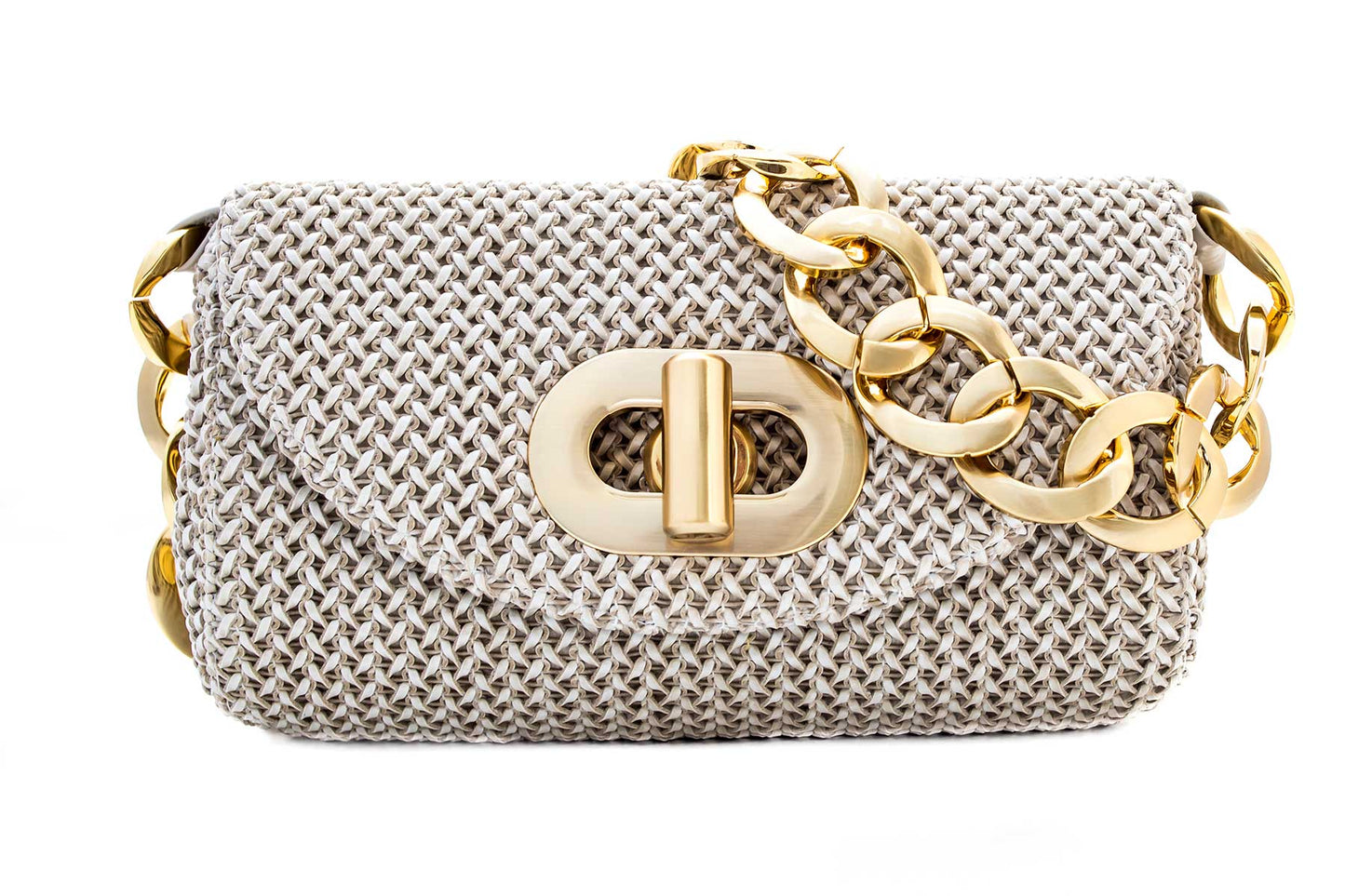 Bolsa Miriam Média Off-White