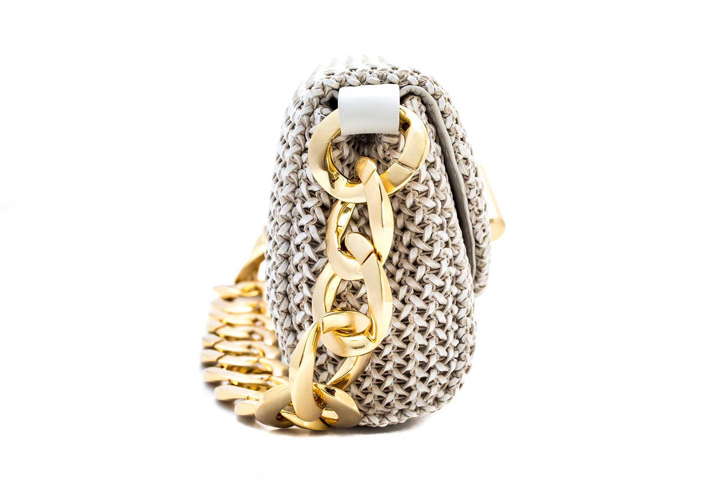Bolsa Miriam Média Off-White