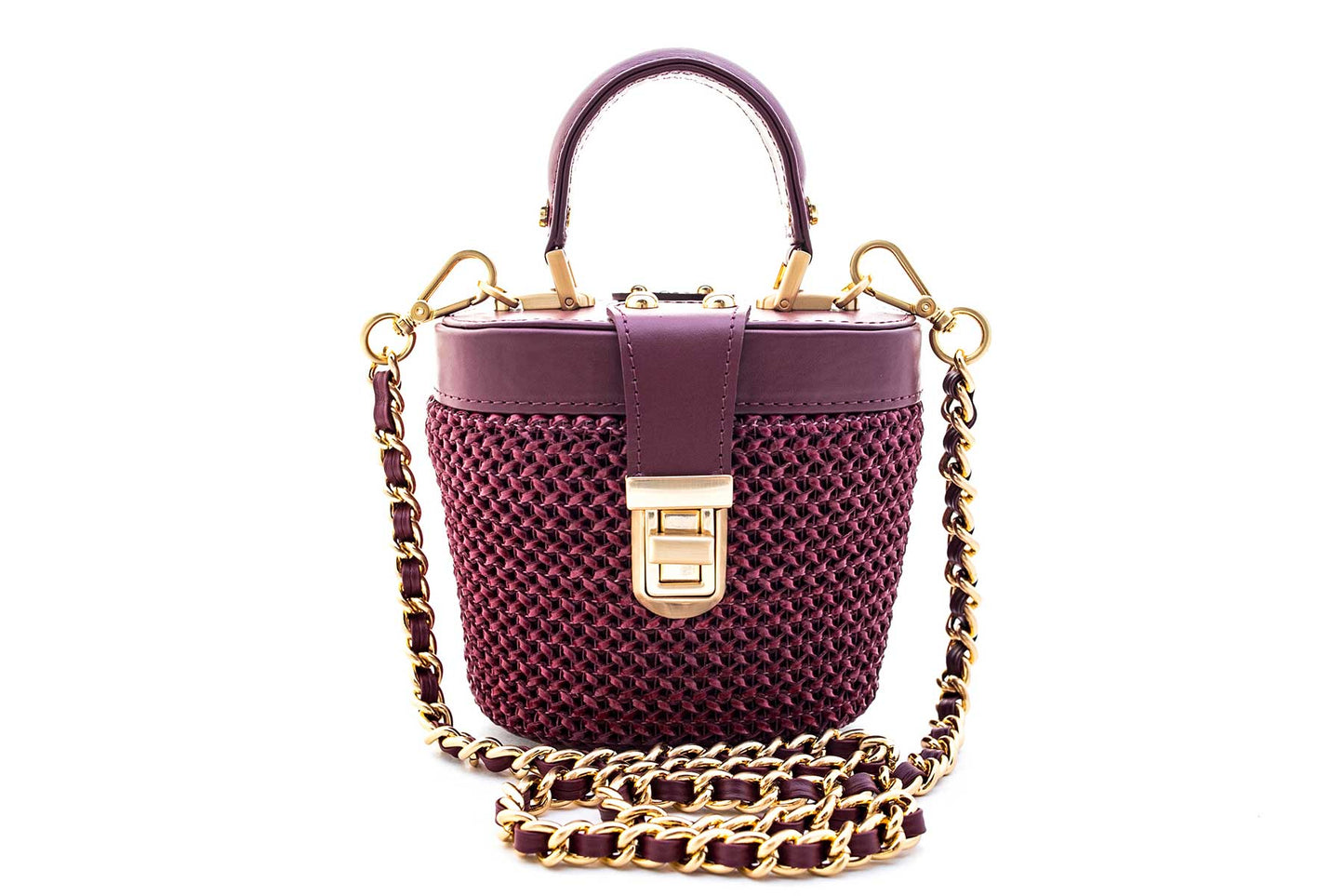 Bolsa Olga Micro Bordô