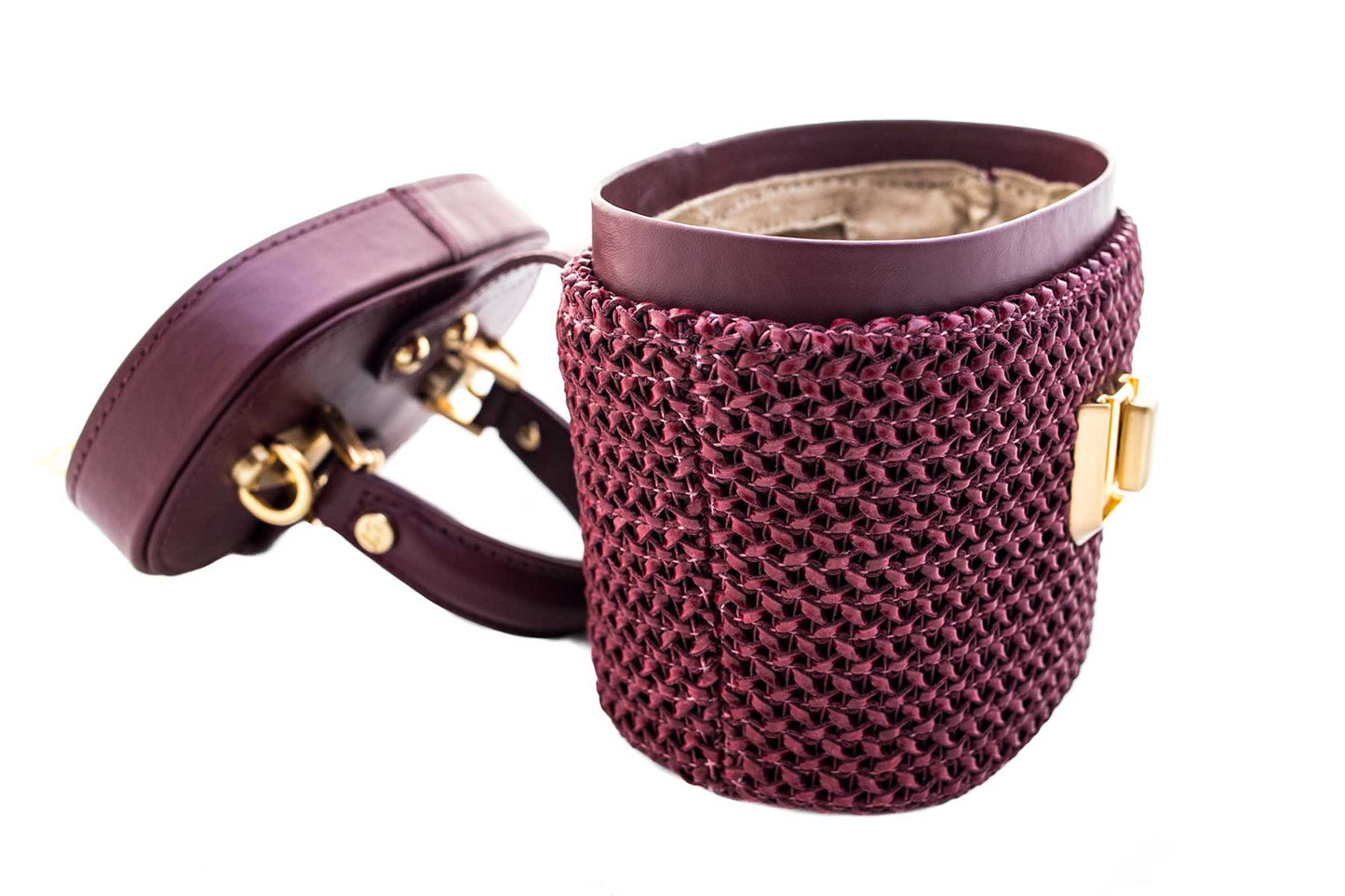 Bolsa Olga Micro Bordô