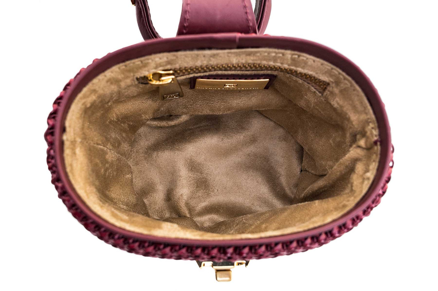 Bolsa Olga Micro Bordô