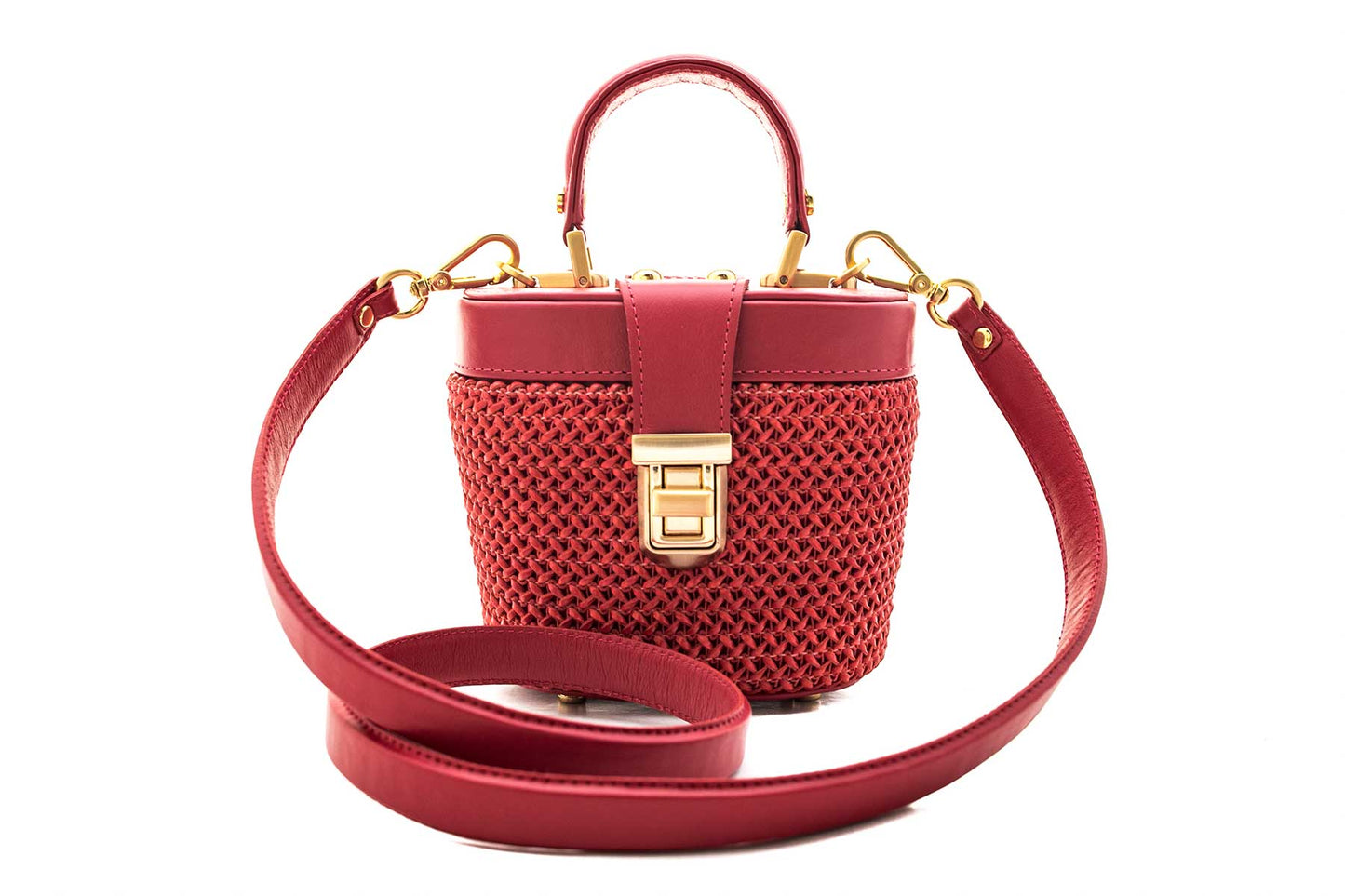 Bolsa Olga Micro Vermelha