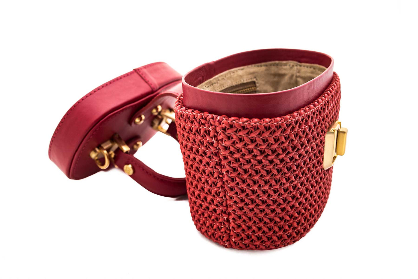 Bolsa Olga Micro Vermelha