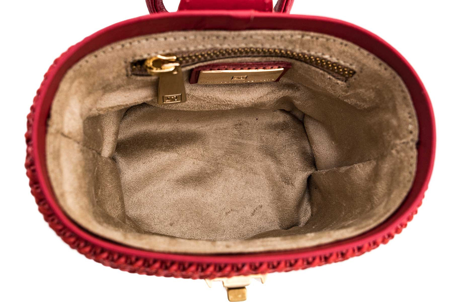 Bolsa Olga Micro Vermelha