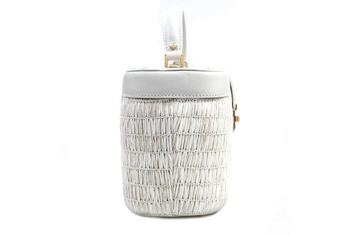 Bolsa Olga Ráfia Natural Off-White