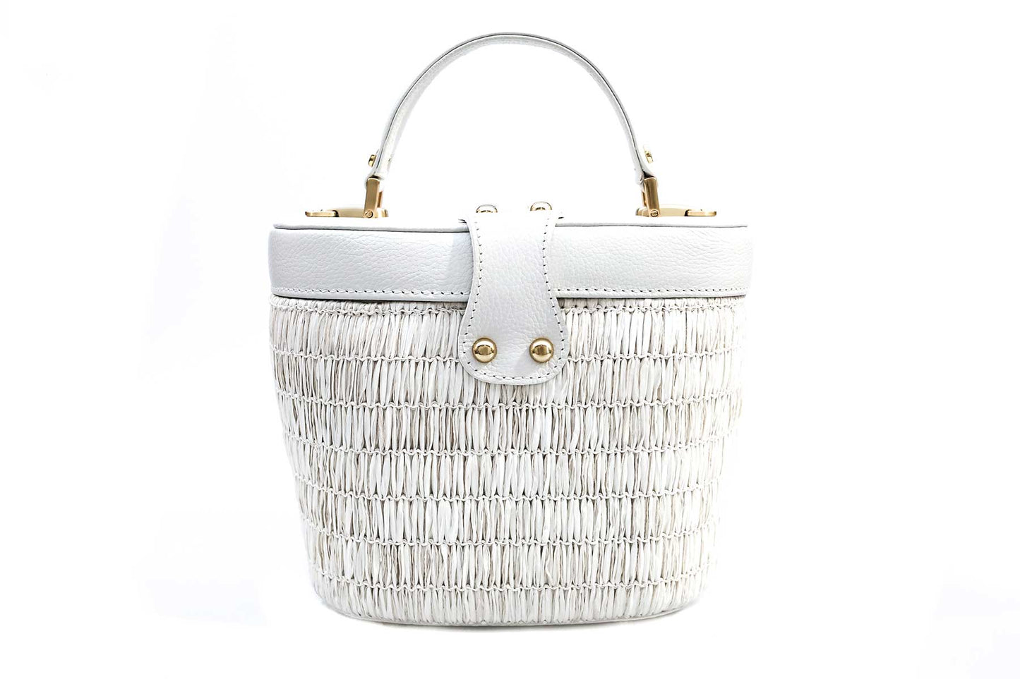 Bolsa Olga Ráfia Natural Off-White