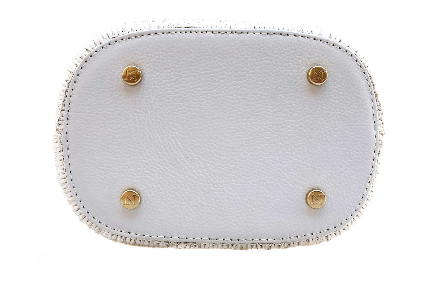 Bolsa Olga Ráfia Natural Off-White